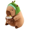 thumbnail image 2 of Juguete Peluche Capibara WDOplteas Suave Marrón, 2 of 9