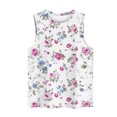 thumbnail image 3 of Snorda Débardeurs pour Femmes Grande Taille Mode Féminine Décontractée Été Imprimé Sans Manches Col Rond Haut Blouse Débardeur P-5TG, 3 of 5