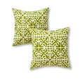 thumbnail image 2 of Grass Lattice Outdoor Square Throw Pillow (2-pack), 2 of 4