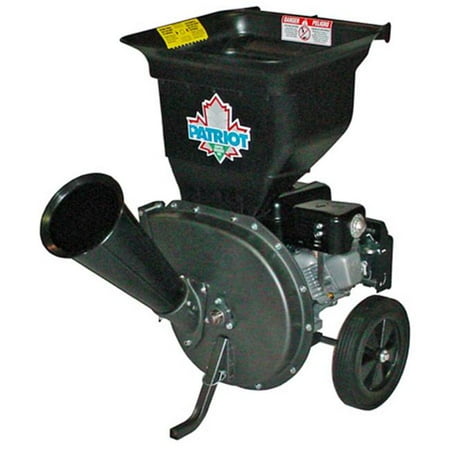 Patriot CSV-3065B 6.5 hp Gas Wood Chipper Leaf Shredder