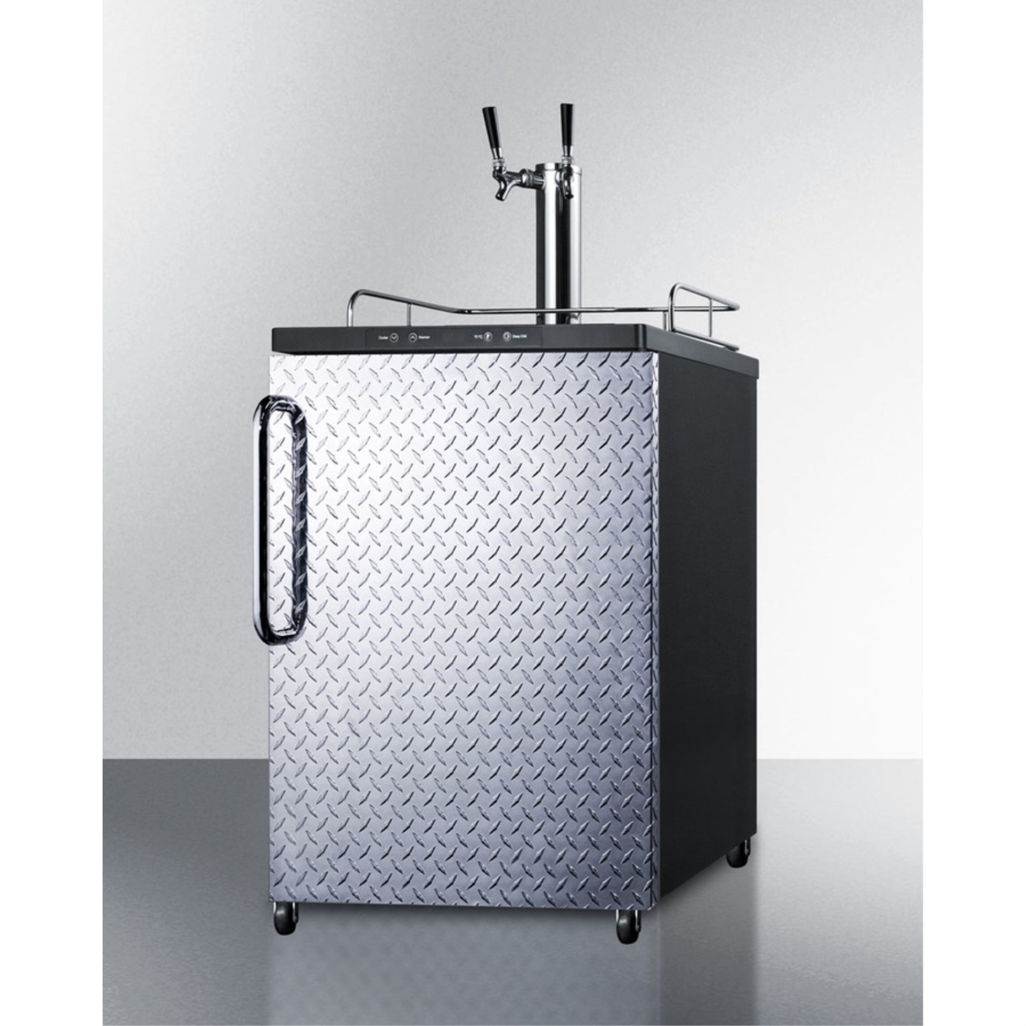 Summit Freestanding Residential Beer Dispenser SBC635MDPLTWIN