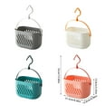 thumbnail image 3 of Shower Holders With Drainage Holes And Handle For Bathroom Organization Plastic Storage Basket Multi Purpose Bath Accessories, 3 of 8