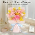thumbnail image 6 of Preserved Pink Rose & Carnation Bouquet, Eternal Real Flowers in Gift Box, Long-Lasting Forever Flowers for Birthday, Mother’s Day, Anniversary Gift for Women, Mom, Wife, 6 of 8