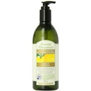 Avalon Organics Glycerin Hand Soap, Lemon 12 oz (Pack of 4)