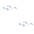 thumbnail image 3 of Jumpingount Mini gafas de sol Protector de ojos Gafas retro Diseño elegante Suministros para niños Type1 NO1, 3 of 6