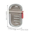 thumbnail image 2 of WASHWEPE 2Pcs Portable Travel Soap Holders for Bathroom Use Assorted Color 11.8x7.9x3.9in PP with Drainage Feature, 2 of 8