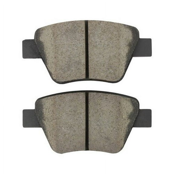 Mpa Electrical 1003-1456C Quality Built Black Series Ceramic Brake Pads W/
