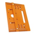 thumbnail image 1 of Woodworking Cutting Machine Bottom Board, Universal Cutting Machine Base Plate with Elliptical Holes for Industrial Use, 1 of 7