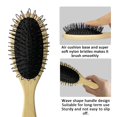 thumbnail image 3 of UBSWF-Wig Brush for Synthetic Hair, Detangling Professional Wood Handle Comb Set, WB-1, 3 of 4