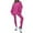Pink, variant on Alkepwun Sweat Suit for Women Solid Color Casual Sports Set Loose Fit Comfortable Crew Neck Long Sleeve Pullover Slim-Fit Pants Sets, Outdoor Hiking Climbing Cycling Wear Yoga Walking Loungewear