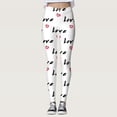thumbnail image 2 of Mepaouo Women's High Waisted Workout Pants Seamless Buttery Soft Yoga Printed Leggings Sizes S-2X, 2 of 6