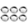 thumbnail image 1 of 6pcs School Painting Trays Stainless Watercolor Trays Multi-function Painting Plates, 1 of 3