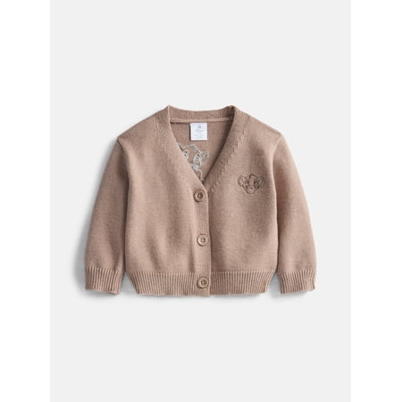 Disney Baby Boy’s Lion King Embroidered Cardigan with Long Sleeves, Sizes 0/3M-18M