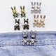 thumbnail image 1 of Botón de jeans, pasador de botón de jeans ajustable, hebillas de cintura decorativas desmontables, no requiere costura, ajuste perfecto ajuste de cintura botón instantáneo para pantalones (5, 1 of 4