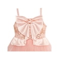 thumbnail image 4 of Flower Girls Dress Bow Tie Hi-low Wedding Party 6 Years, 4 of 6