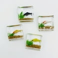 thumbnail image 3 of Opvise Fish Tank Toy Miniature Ornaments Resin Dollhouse Fish Tank Scene Accessories for Girls Random Color Round, 3 of 8