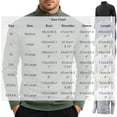 thumbnail image 3 of vdgthytj Shirts for Men Long Sleeve Stand Collar Quarter Zip Lightweight Basic Fall Athleisure Pullover Tops(3X-Large,Dark Gray), 3 of 7