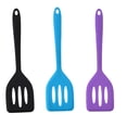 thumbnail image 2 of D-GROEE 3Pack Silicone Slotted Fish Turner Spatula for Baking, Cooking Heat Resistant Non Stick Cookware Strong, 2 of 7