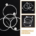 thumbnail image 3 of SEWACC 4Pcs Ukulele Music Wire Nylon Transparent for Amateurs, 3 of 7