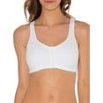 thumbnail image 4 of Fruit of The Loom Women's Comfort Front Close Cotton Sports Bra, 2 Pack, 4 of 5