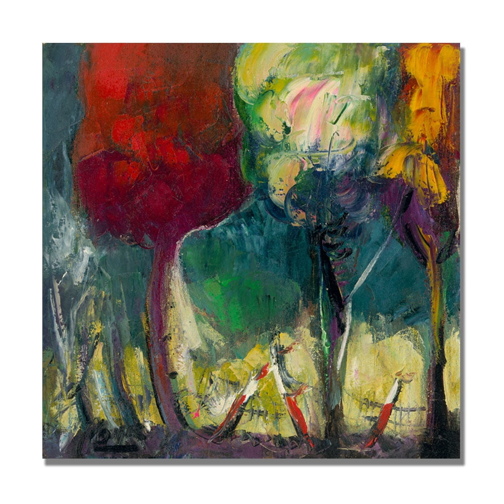 Trademark Fine Art "Aquas Rojas" Canvas Art by Boyer