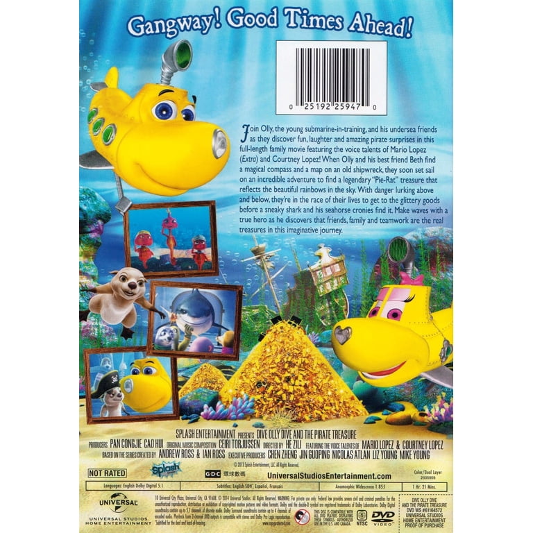 Dive Olly Dive and the Pirate Treasure - Walmart.com