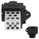 thumbnail image 1 of Resistencia del ventilador del radiador BuyWeek para Peugeot 308 2007-2013 ABS plata, 1 of 9