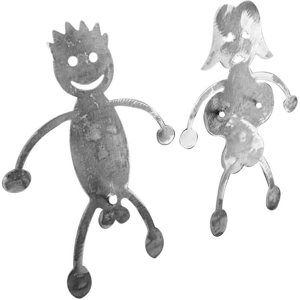 Hot Dog Roaster, 2pcs Metal Craft Skewer Stick Marshmallow Roasters