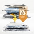 thumbnail image 3 of WAYCOM Vacuum Storage Space Saver Bags with Cordless Electric Pump, 15 Pack Travel Compression Bags for Clothes, Comforters, 3 of 12