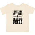 thumbnail image 3 of Inktastic I Love My Tattooed & Bearded Uncle Boys or Girls Baby T-Shirt, 3 of 5