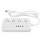 thumbnail image 1 of Regleta inteligente con Control de voz, interruptor de sincronización, salida 4USB, protector contra sobretensiones WiFi para enchufe TUYA US de 100V-240V, 1 of 5