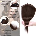 thumbnail image 2 of MY-LADY 10''-24'' 5 Clips in Human Hair Extensions Thick Real Natural Hair Pieces 100% Full Head Remy Hair 22inch #04 Medium Brown(Heavy), 2 of 8