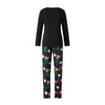 thumbnail image 5 of Nituyy Christmas Family Pajamas Matching Sets,Classic Plaid Xmas Clothes Soft Outfit Sleepwear, 5 of 10