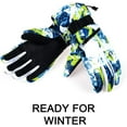 thumbnail image 2 of Addmotor Winter Snow Gloves for Men Women, Touchscreen Waterproof Windproof Ski Gloves for Skiing Skating Snowboarding Motorcycle Outdoor XL, 2 of 10