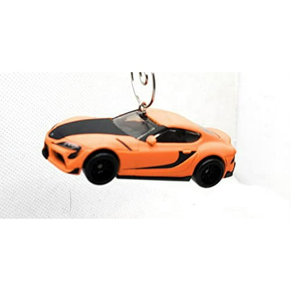 Christmas Ornament for Toyota GR Supra Orange