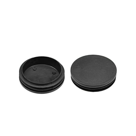 Plastic Plug End Caps 70mm X 68mm Round Furniture Table