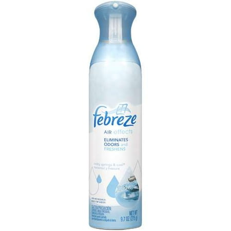Febreze: Eliminates Odors and Freshens Rocky Springs & Cool Air Effects Air Refresher, 9.7 oz