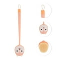 thumbnail image 3 of Unique Bargains 1 Pc Cute Long Handle Bath Brush for Bathroom Pink, 3 of 7