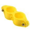thumbnail image 3 of 10 piezas de abrazadera de tubo de agua potable para gallinero de aves de corral con tornillo redondo, 3 of 9