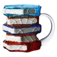 thumbnail image 4 of Tnarru Coffee Mug Accessory for Hot or Cold Brews Colorful Supplies Reading Bookish Items for Book Lovers Bookworm Writer Librarians Clear Handle, 4 of 8