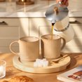 thumbnail image 4 of Famiware 4 Pieces Stoneware Mug Set (12oz), Cream, 4 of 6