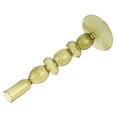 thumbnail image 4 of 1pc Romantic Candle Holder Retro Glass Candlesticks Home Candle Holder Dinner Candlestick For Desktop Home Decor Dark Green, 4 of 6