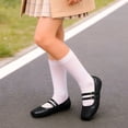 thumbnail image 3 of DREAM PAIRS Girls Mary Jane Dress Shoes Slip On Ballet Flats for Wedding Party and School, 3 of 7