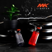 MK Mini Butane Torch Lighter, Refillable 1 Pack, Assorted Colors