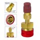 thumbnail image 5 of Kenally Adaptador de ajuste rápido conveniente de metal para R1234YF a R134A Adaptador de transferencia Acoplador de ajuste rápido Vehículos, repuestos y accesorios Mis Serie 1, 5 of 6