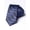 Black Blue, variant on 2.36" High-quality Men's Skinny Necktie Blue Brown White Stripe Pattern Business Banquet 6CM Slim Tie