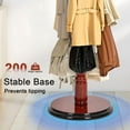 thumbnail image 5 of Solid Wood Coat rack stand, Heavy duty Coat Tree with 14 Hooks, Adjustable Height standing coat rack for Entryway, Hallway, Bedroom, Bags, Hats, 5 of 7