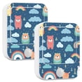 thumbnail image 2 of Bears with Rainbow Clouds Night Lights Plug into Wall LED with Auto Light Sensor Warm Light for Kids Hallway Bedroom Living Room Kitchen Bathroom Set of 2, 2 of 7