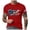 Red, variant on UngA USA 250th Anniversary T Shirt, Mens American Flag Shirt 4th of July T-Shirt USA Flag 1776 Patriotic Graphic Tee Short Sleeve Memorial Day Tops (White,M)