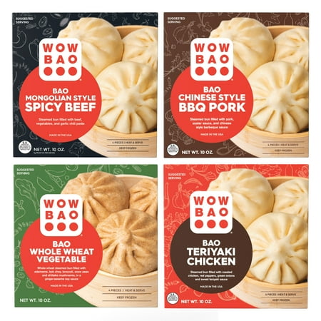 Wow Bao® Variety Box  10.08 oz  4 Pack (Frozen)